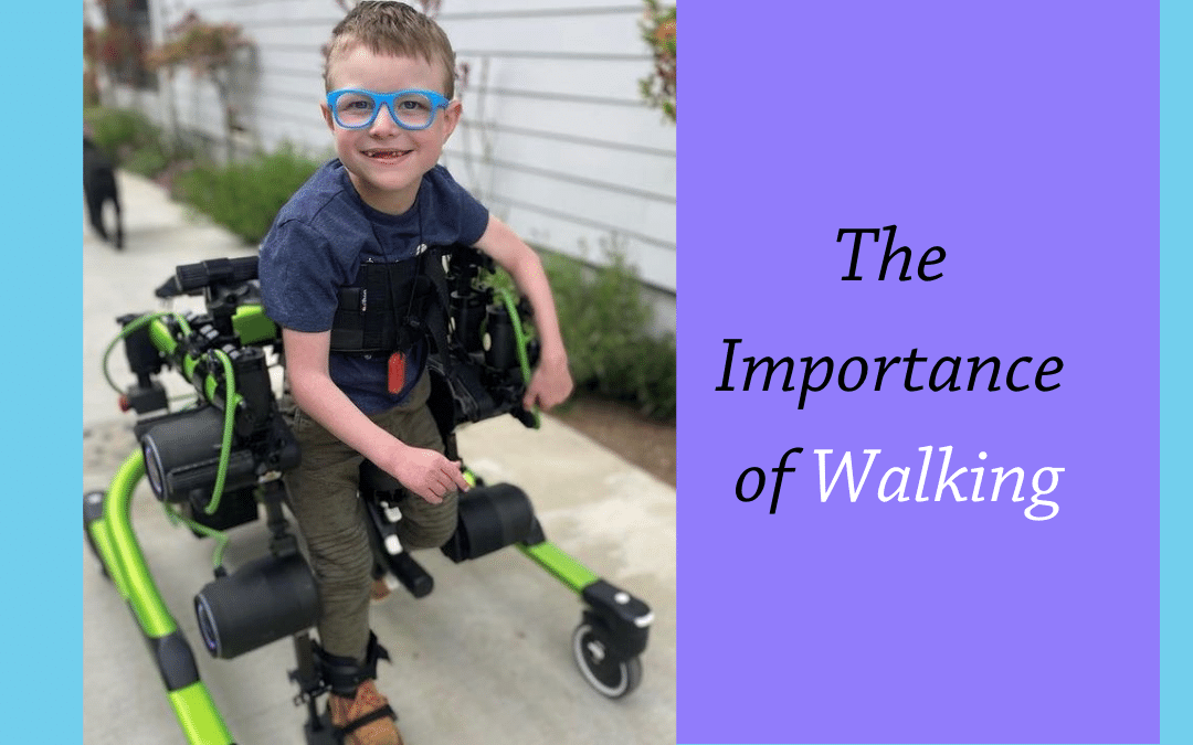 Walking is important for children with cerebral palsy