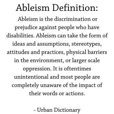 ableism definition