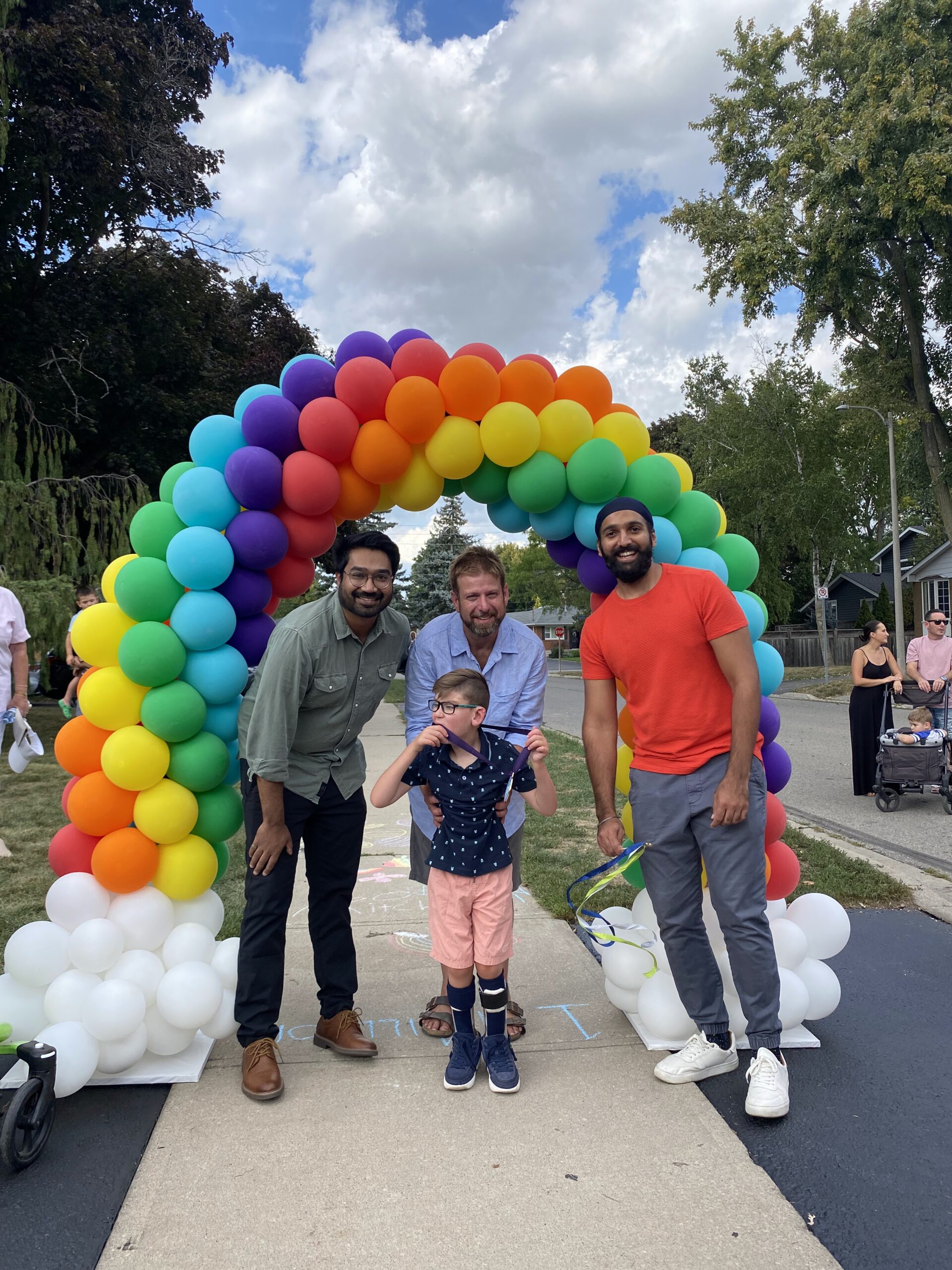 Mitch with Trexo co-founders Rahul and Manmeet